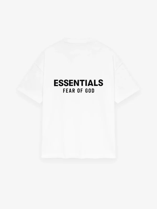 Classic Short Sleeve Tee White - Image 2