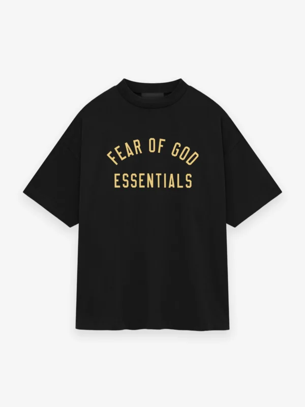 Jersey Crewneck Tee Black